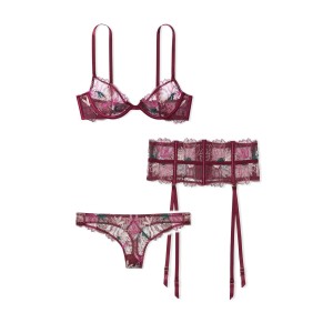 Комплект білизни Victoria's Secret Luxe Lingerie Bra Low Cut Demi