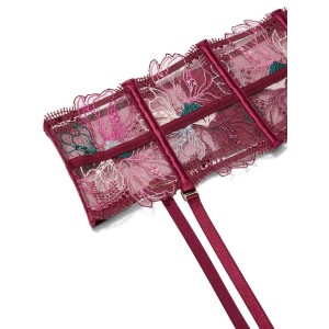 Комплект пояс и трусики Victoria’s Secret Very Sexy Flower Lace