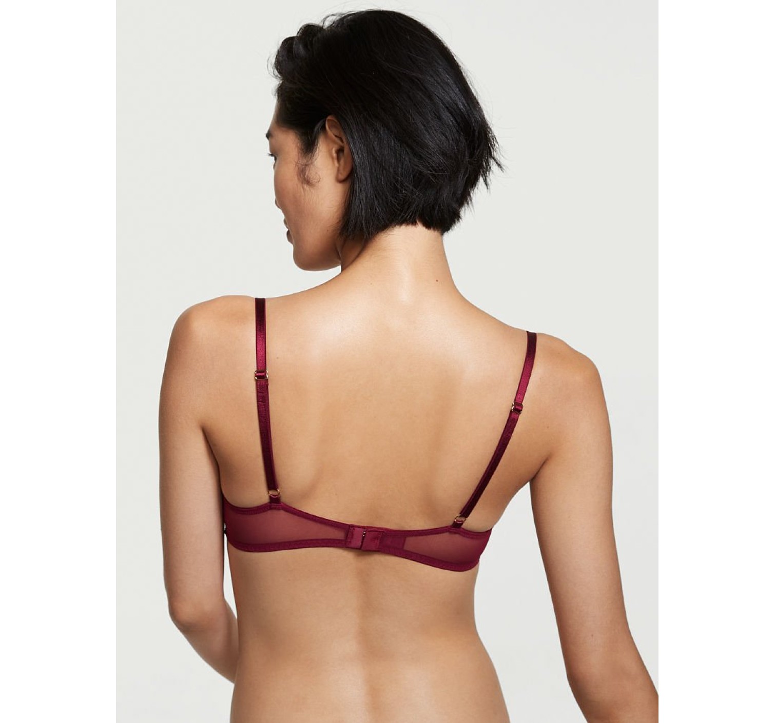 Комплект білизни Victoria's Secret Luxe Lingerie Bra Low Cut Demi