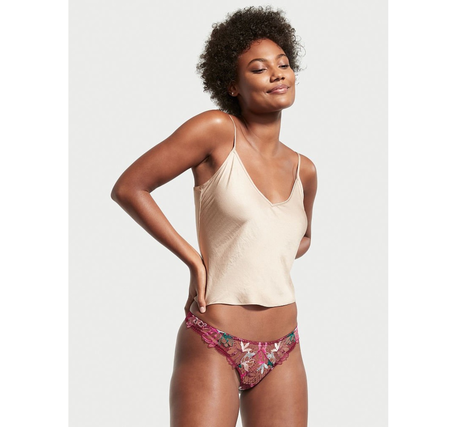 Комплект пояс и трусики Victoria’s Secret Very Sexy Flower Lace