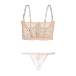 Комплект білизни VERY SEXY Shine Strap Beige Dream Angels V-String
