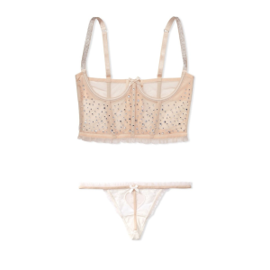 Комплект білизни VERY SEXY Shine Strap Beige Dream Angels V-String