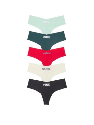Набір трусиків 5-Pack No-Show Thong Panties