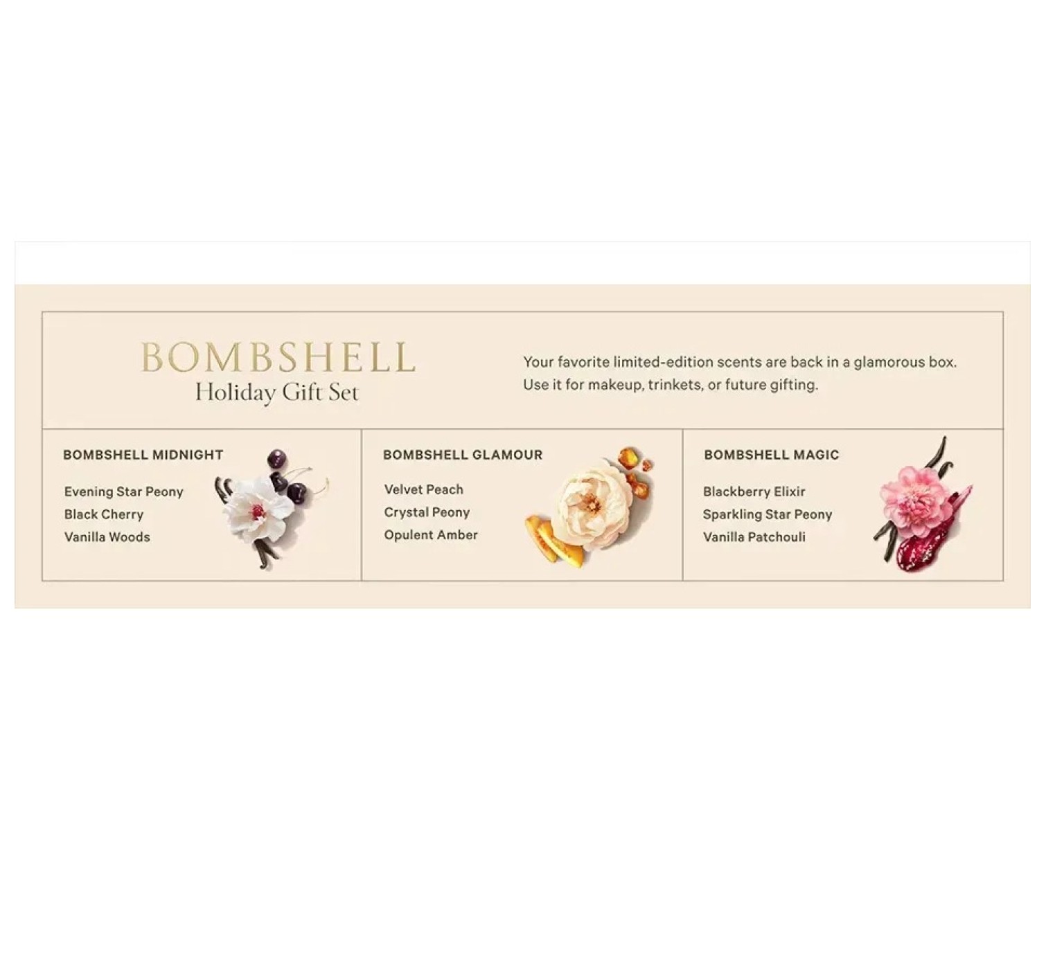 Подарунковий набір Bombshell Trio Gift Set