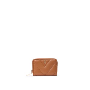 Кошелек mini Wallet with Zip Brown