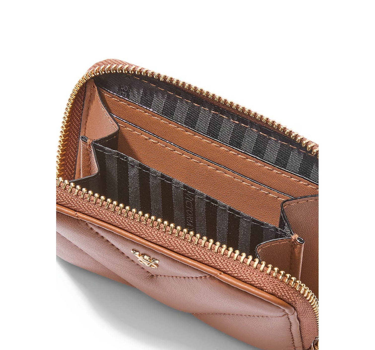 Кошелек mini Wallet with Zip Brown