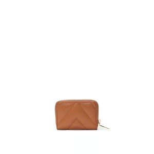 Кошелек mini Wallet with Zip Brown