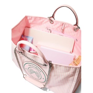 Сумка Chain Strap Tote Bag Iconic stripe