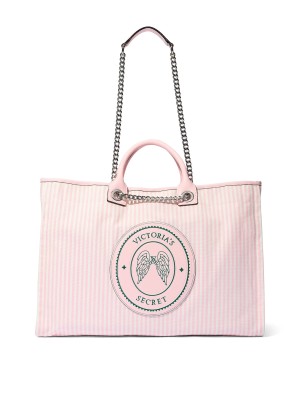 Сумка Chain Strap Tote Bag Iconic stripe
