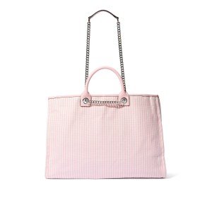 Сумка Chain Strap Tote Bag Iconic stripe