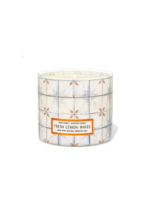 Свеча Candle Fresh Lemon Waves Bath & Body Works
