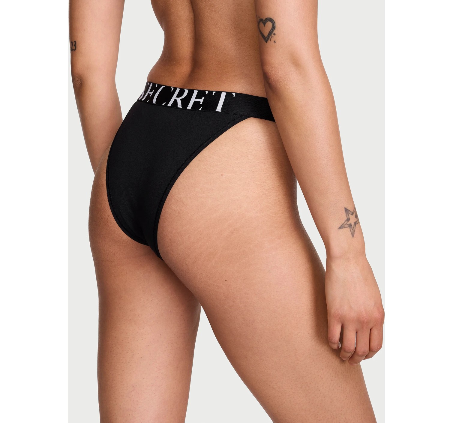 Трусики Exploded Logo Cotton 90s Brief Panty Black