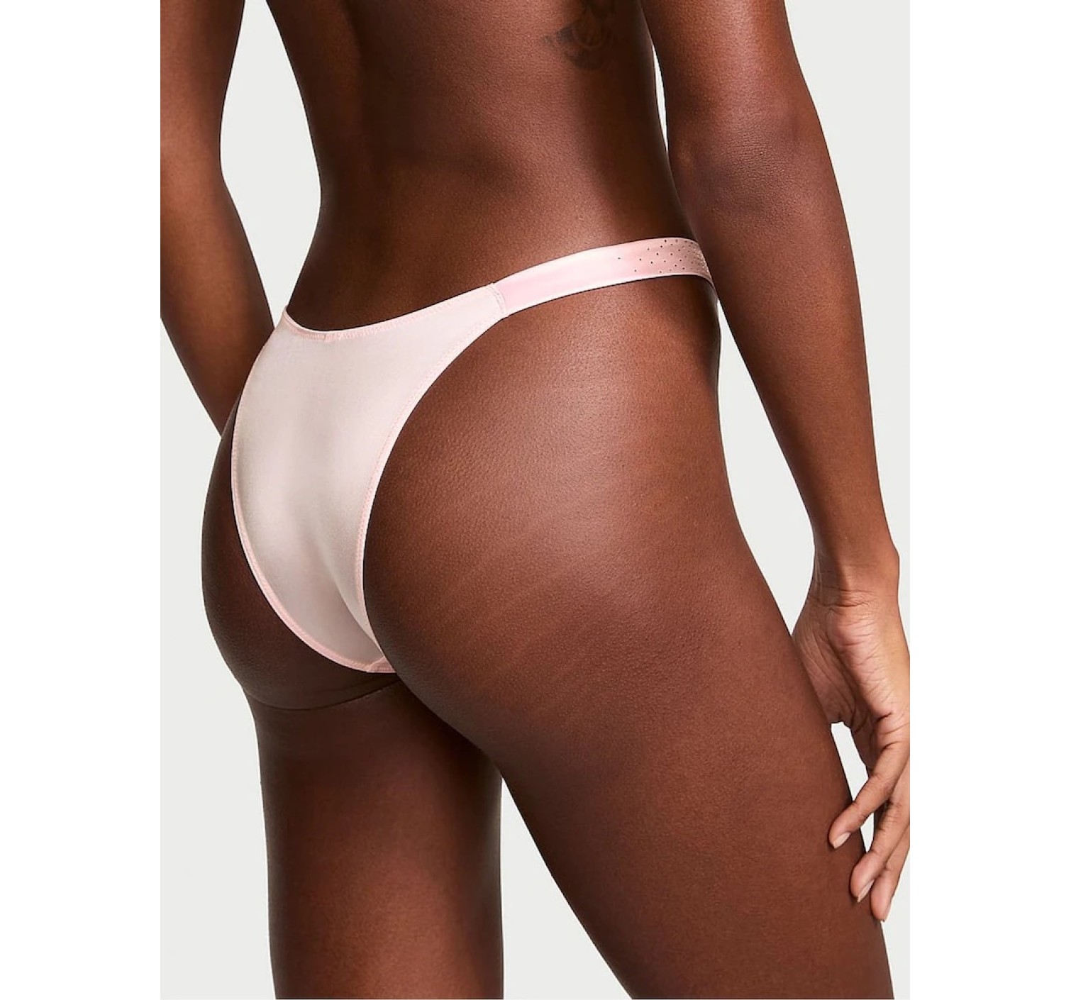 Трусики Scattered Shine Strap Brazilian Panty Angel Pink