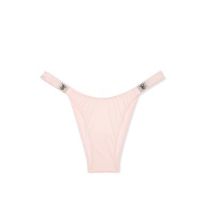 Трусики Scattered Shine Strap Brazilian Panty Angel Pink