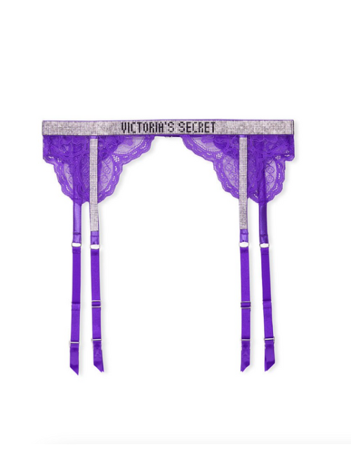 Пояс VERY SEXY Shine Strap Garter Belt Violet Lace