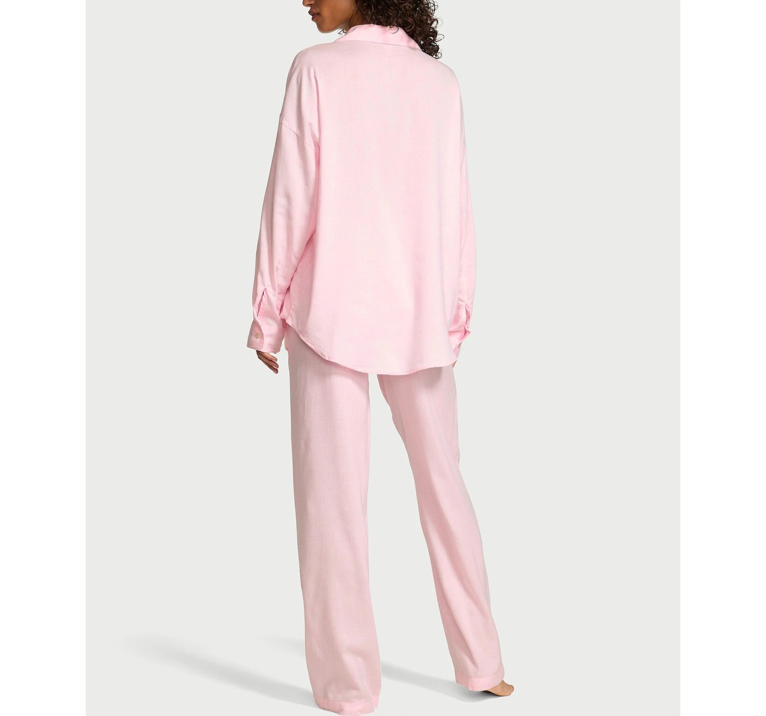 Пижама Modal-Cotton Long PJ Set Pink 