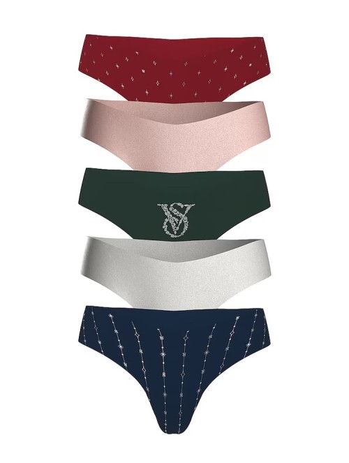 Набор трусиков 5-Pack No-Show Thong Panties Multi color