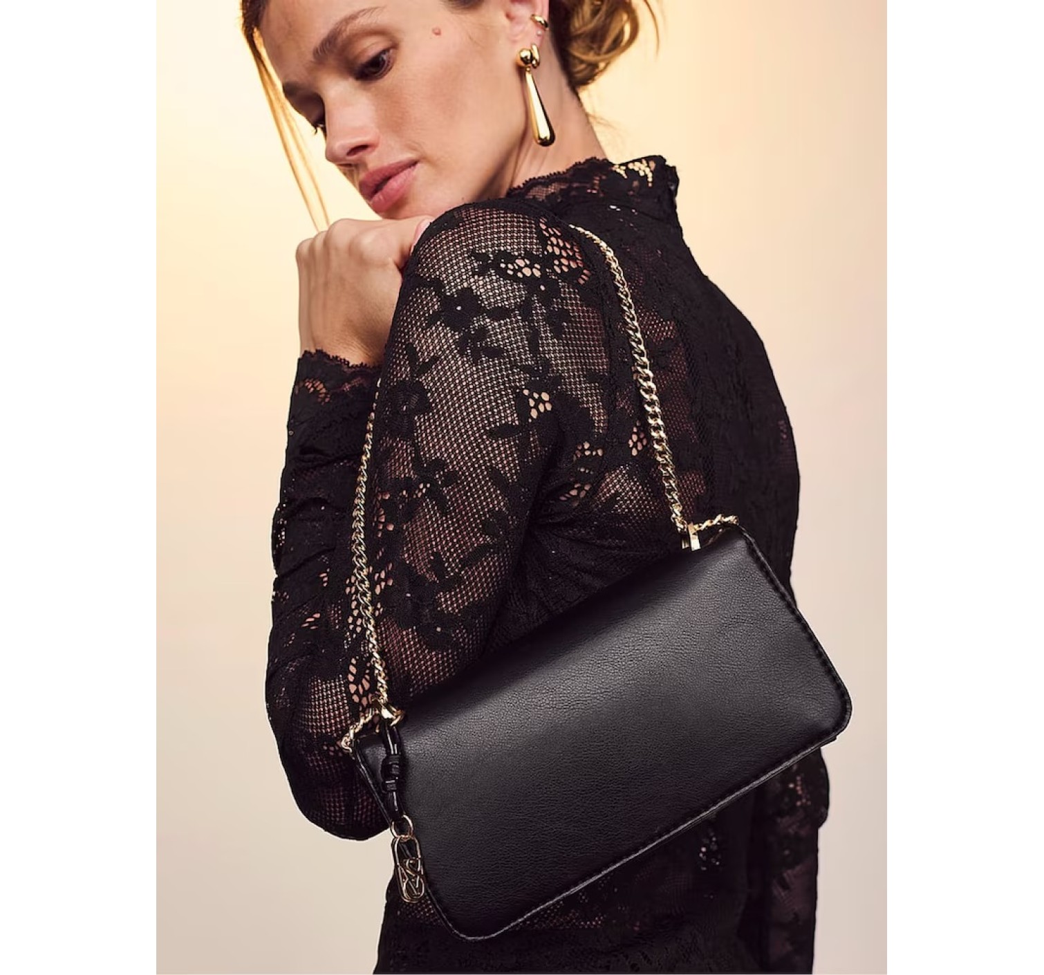 Сумка Black Nappa Mini Cross-Body Bag