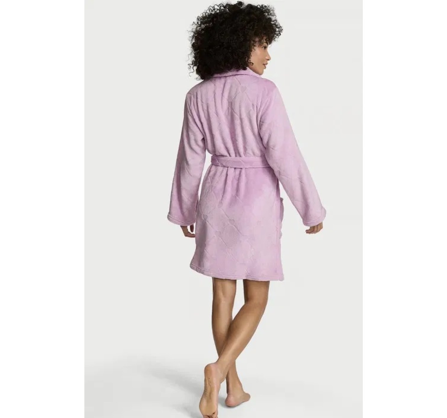 Халат Short Cozy Robe Debossed Heart