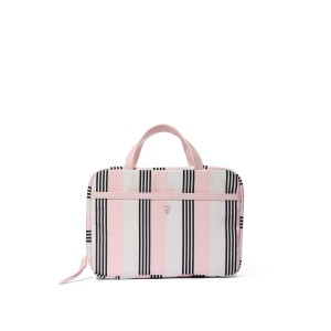 Косметичка Travel Hanging Toiletry Bag Pink And Black Stripe
