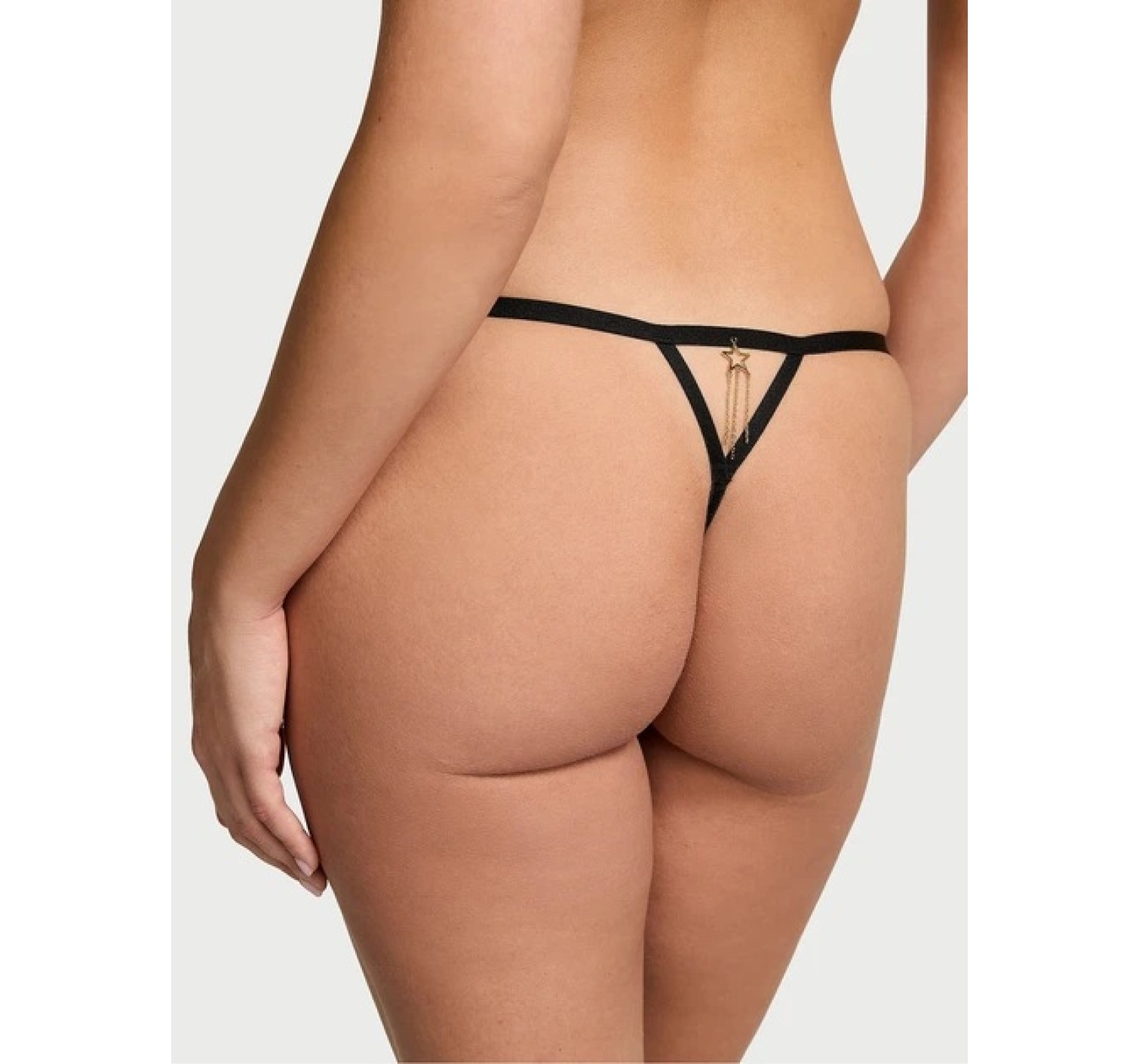 Трусики Smooth Adjustable V-String Star Hardware