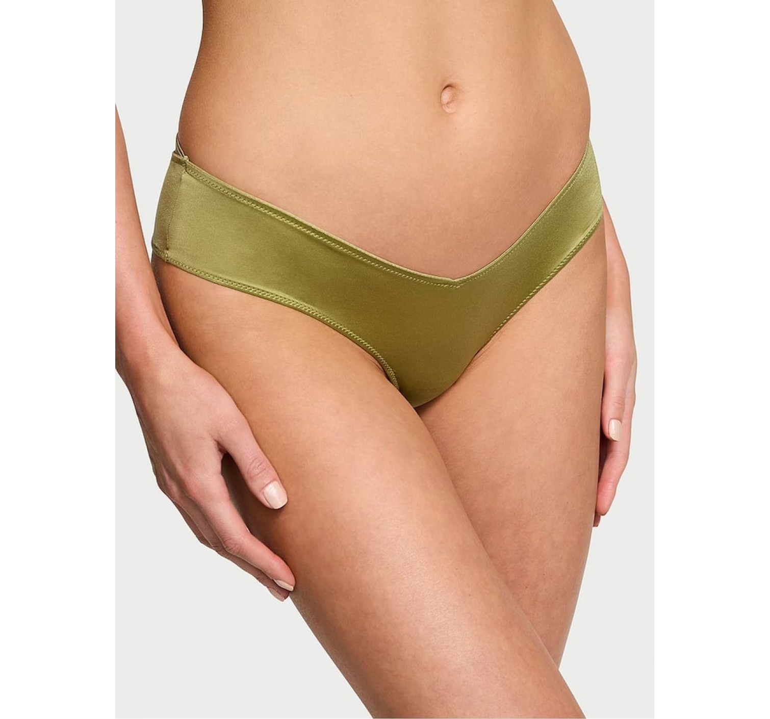 Трусики Strappy Back High-Leg Cheeky Moss Green