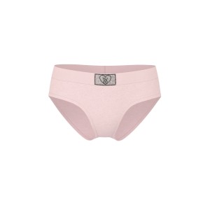 Трусики Cotton Shine Patch Hiphugger Panty Pink