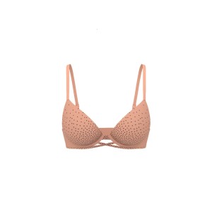 Бюстгальтер Sparkle Crystal Shine Cradle Push-Up Bra Desert Blush