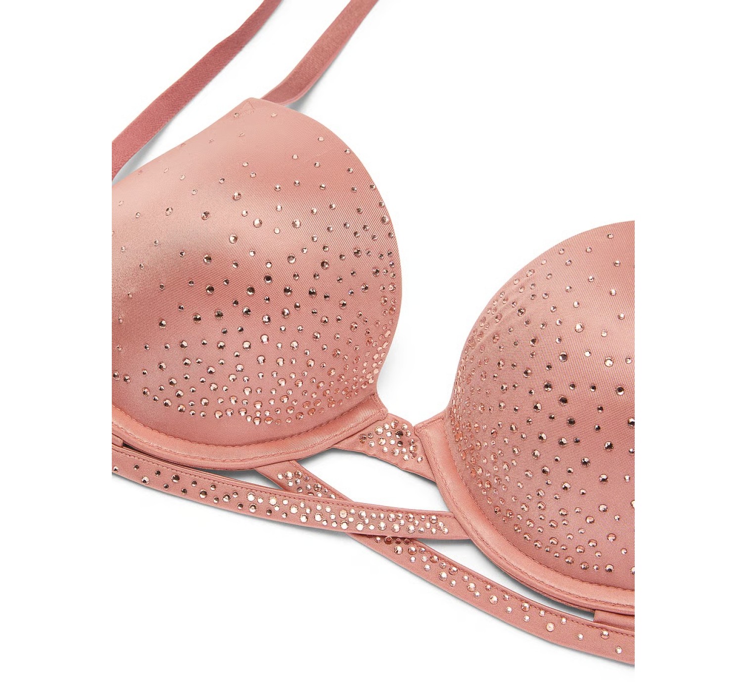 Бюстгальтер Sparkle Crystal Shine Cradle Push-Up Bra Desert Blush