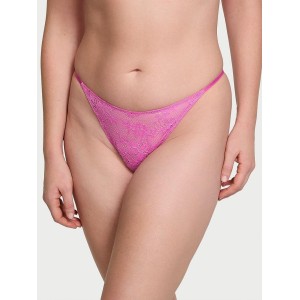 Трусики Lace Brazilian Heart Pink