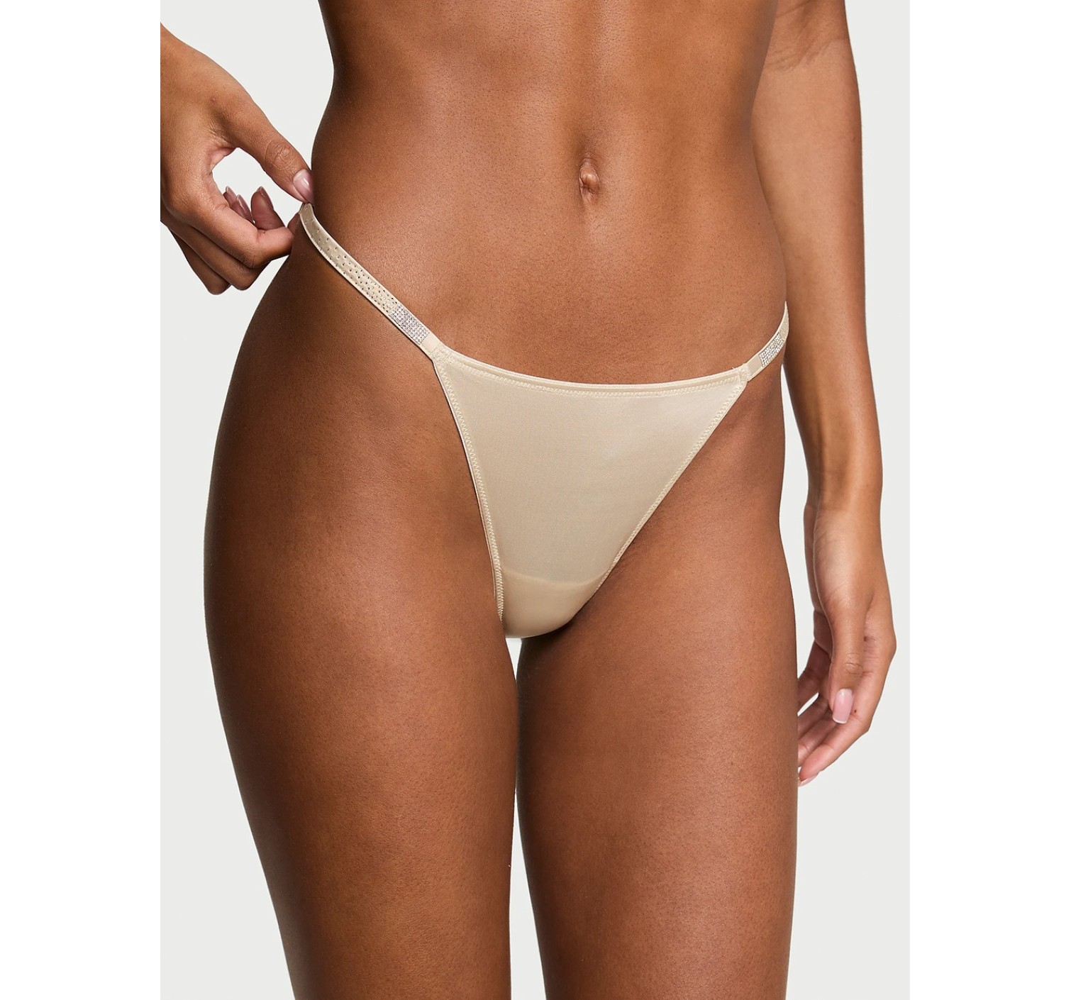 Трусики Scattered Shine Strap V-String Sandstone