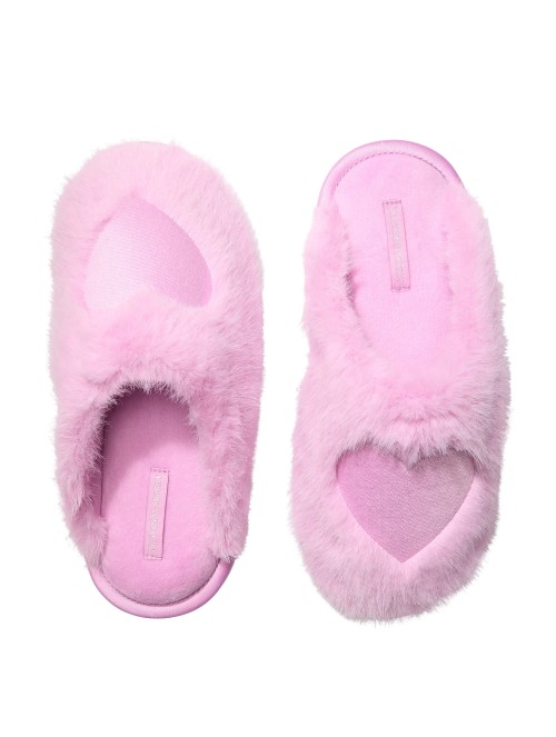 Капці для дому Plush Closed-Toe Slippers Bikini Pink