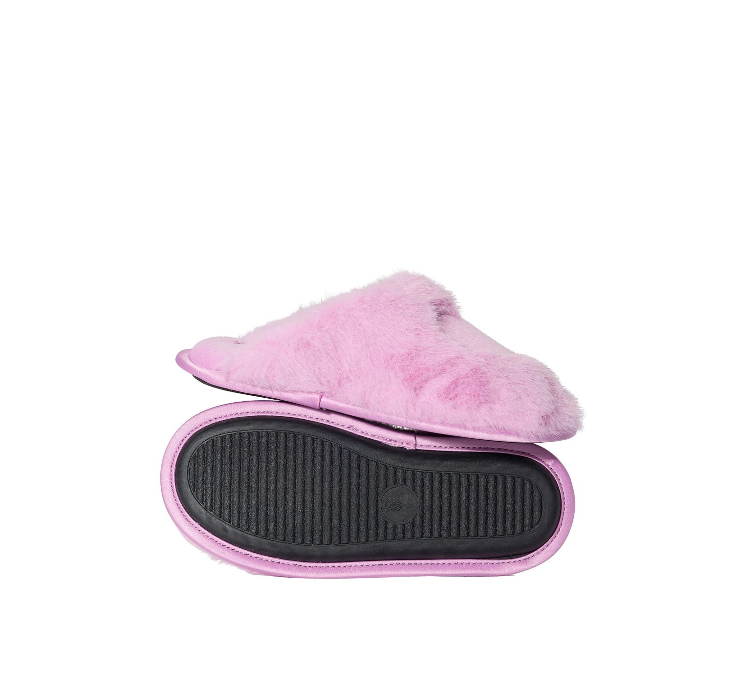 Тапочки для дома Plush Closed-Toe Slippers Bikini Pink