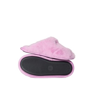 Тапочки для дома Plush Closed-Toe Slippers Bikini Pink
