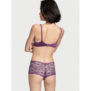 Трусики Lace Shortie Panty Mulberry Shimmer