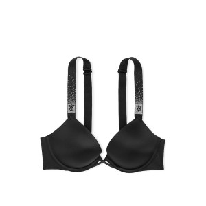 Бюстгальтер Push Up Scattered Shine Strap Bra Black