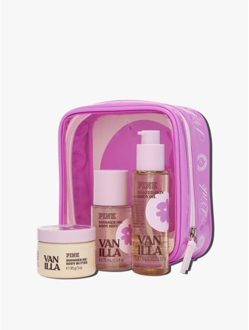 Набор Let's Glow Away Shimmer Travel Set Vanilla