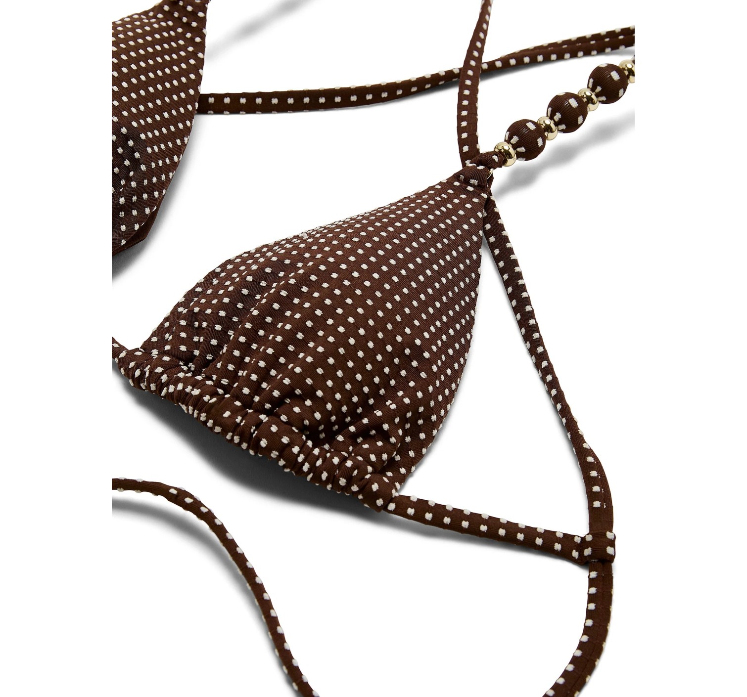 Купальник Beach Beads Triangle Bikini Brazilian Set Ganache