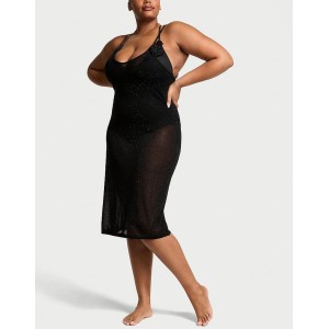 Пляжна туніка Beachwear Shine Knit Cover-Up Midi Dress