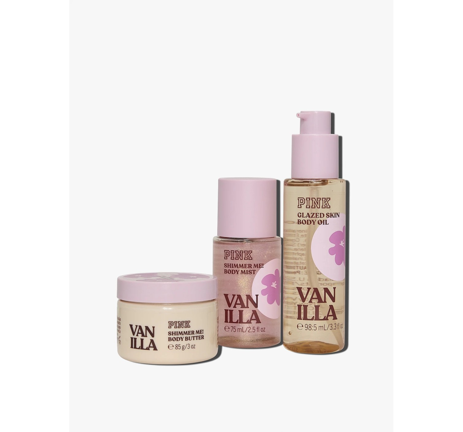 Набір Let's Glow Away Shimmer Travel Set Vanilla