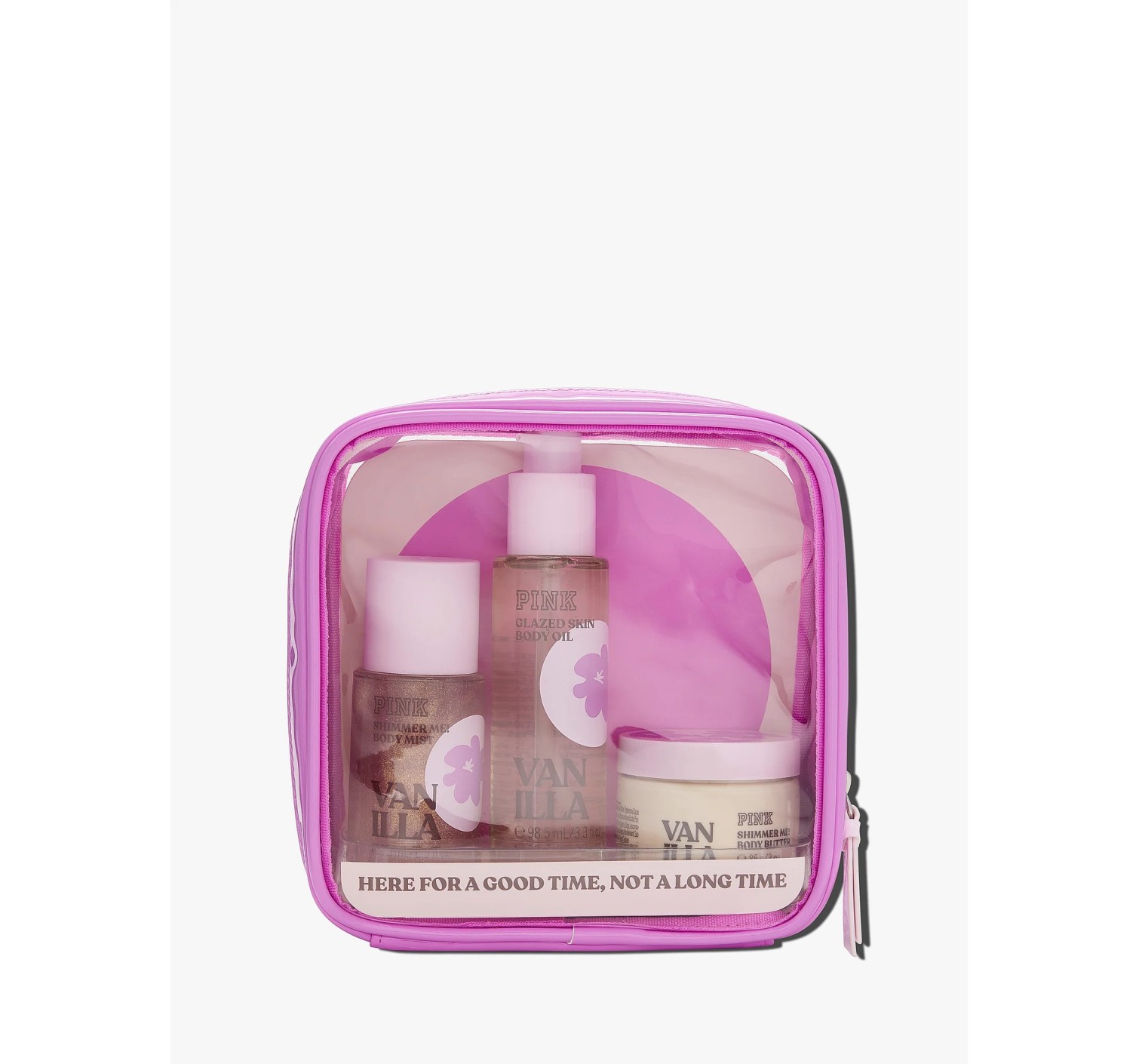 Набір Let's Glow Away Shimmer Travel Set Vanilla