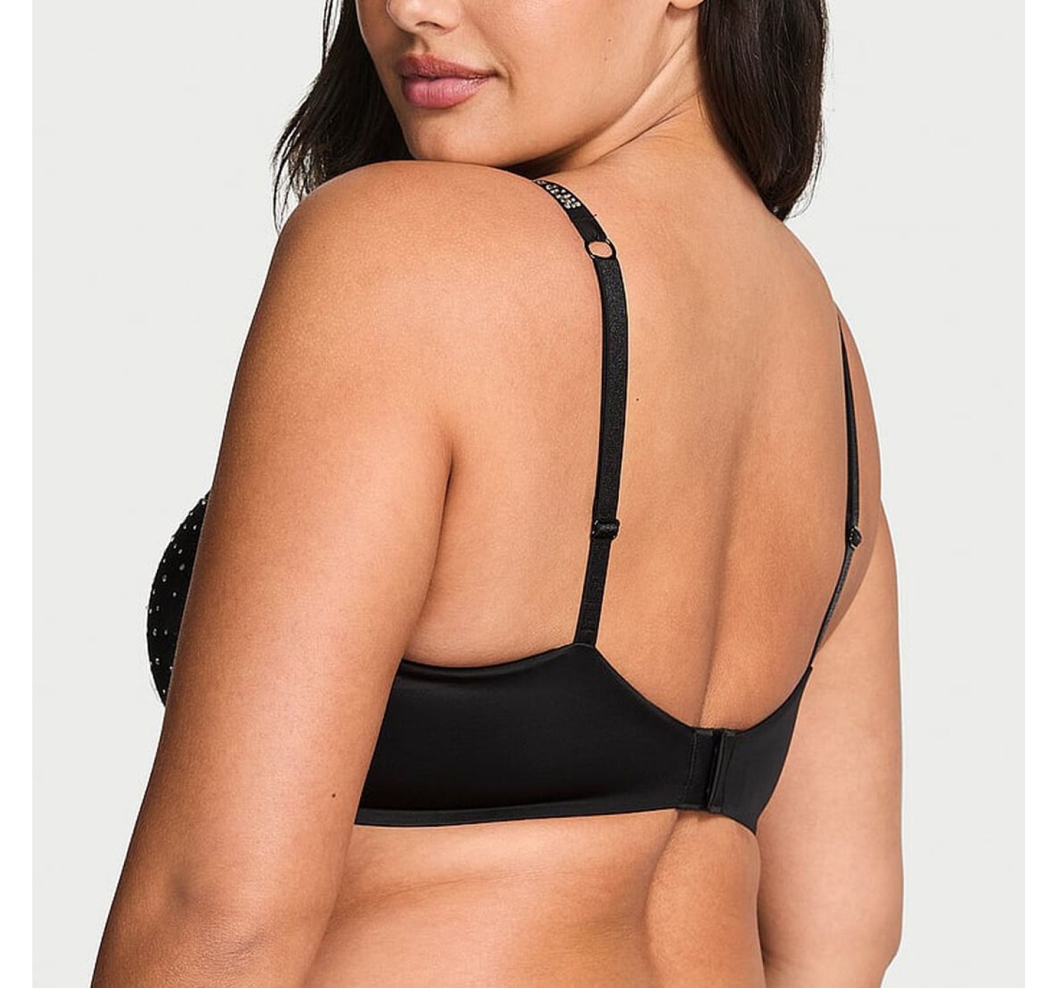 Бюстгальтер Sparkle Crystal Shine Strap Lightly Lined Plunge Demi Bra