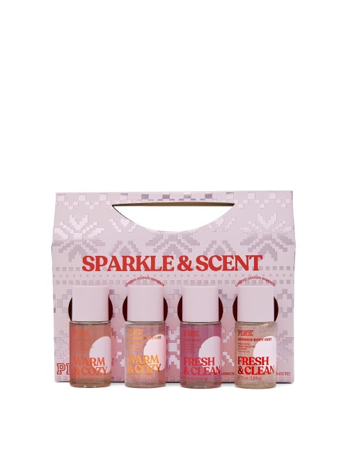 Набір спреїв 4-Piece Exclusive Shimmer Mist Gift Set