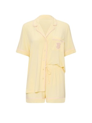 Пижама SoSoft Modal Short Pajama Set Sunny Honey