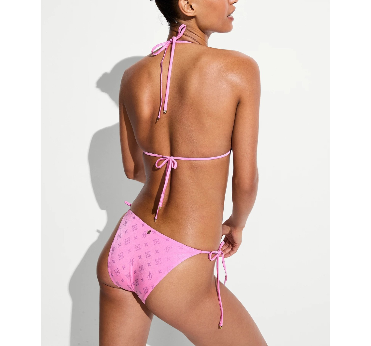 Купальник The BagKINI String Bikini Set Pink Sugar Shimmer