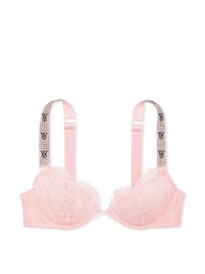 Бюстгальтер Shine Strap Unlined Low-Cut Lace Demi Bra Pretty Blossom