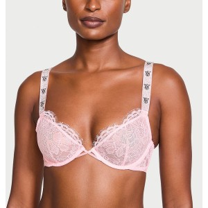 Бюстгальтер Shine Strap Unlined Low-Cut Lace Demi Bra Pretty Blossom
