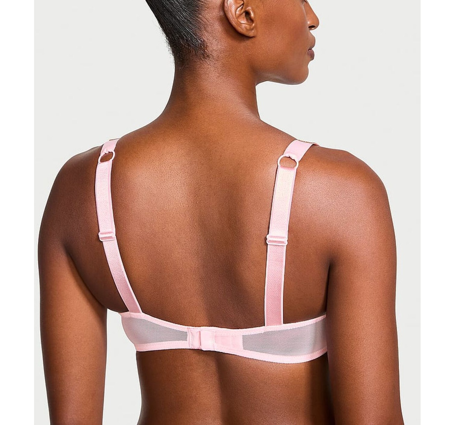 Бюстгальтер Shine Strap Unlined Low-Cut Lace Demi Bra Pretty Blossom