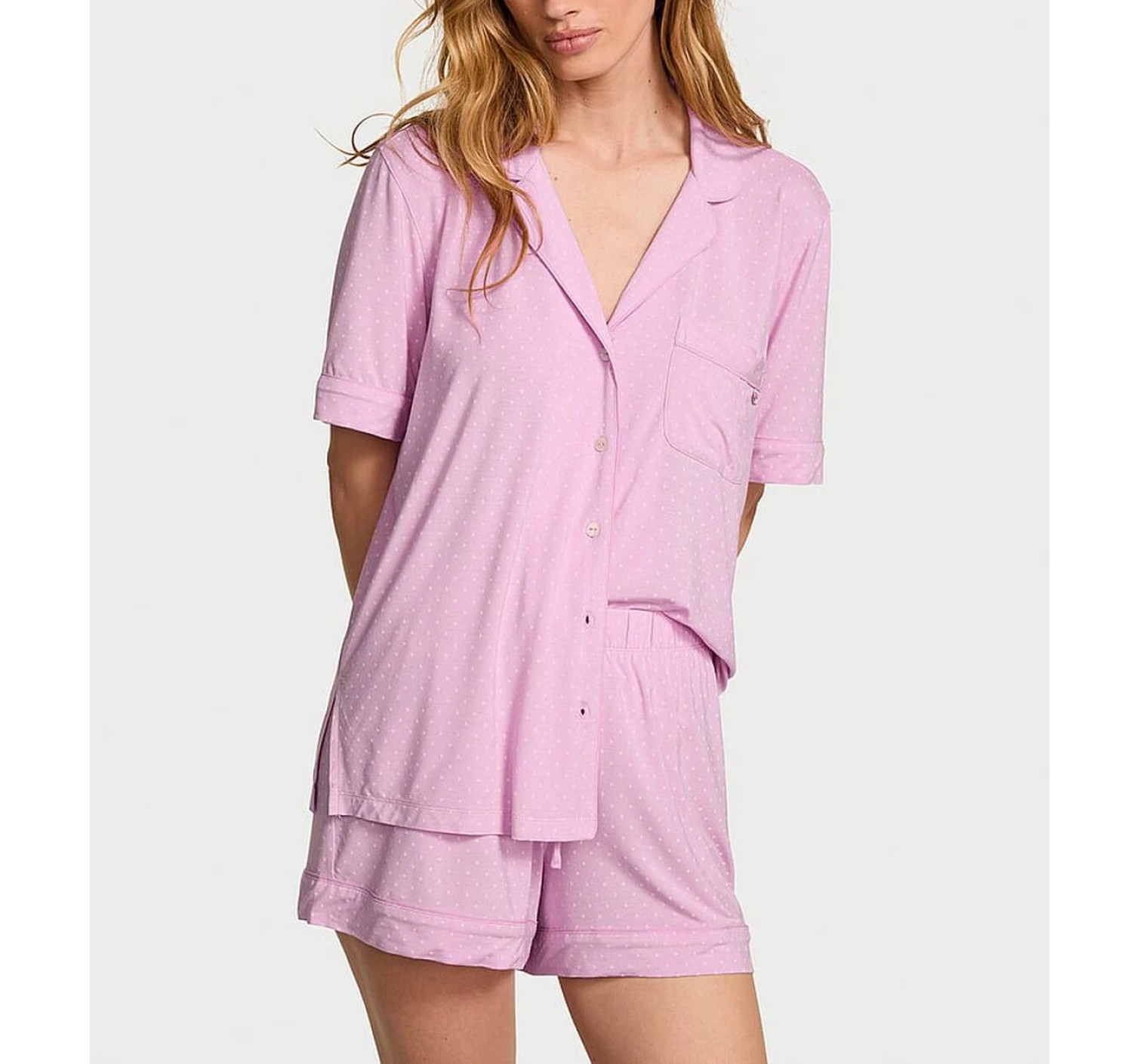 Піжама SoSoft Modal Short Pajama Set Pink Dots