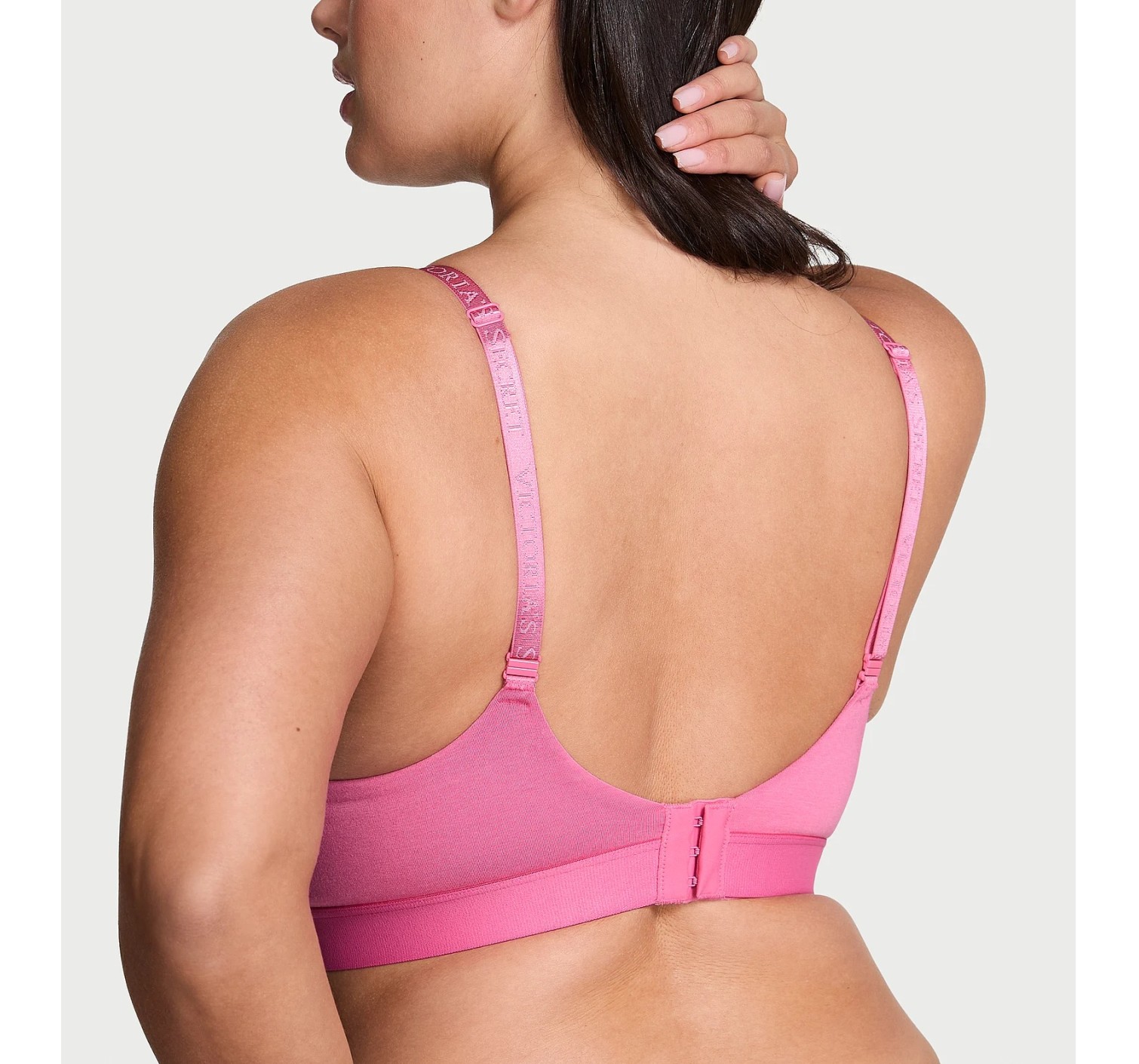 Комплект Shine Patch Lightly Lined Wireless Bra Thong Rose Garden Pink